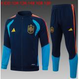Chándal España 2026 (Long Zip dark Bule) - NIÑOS